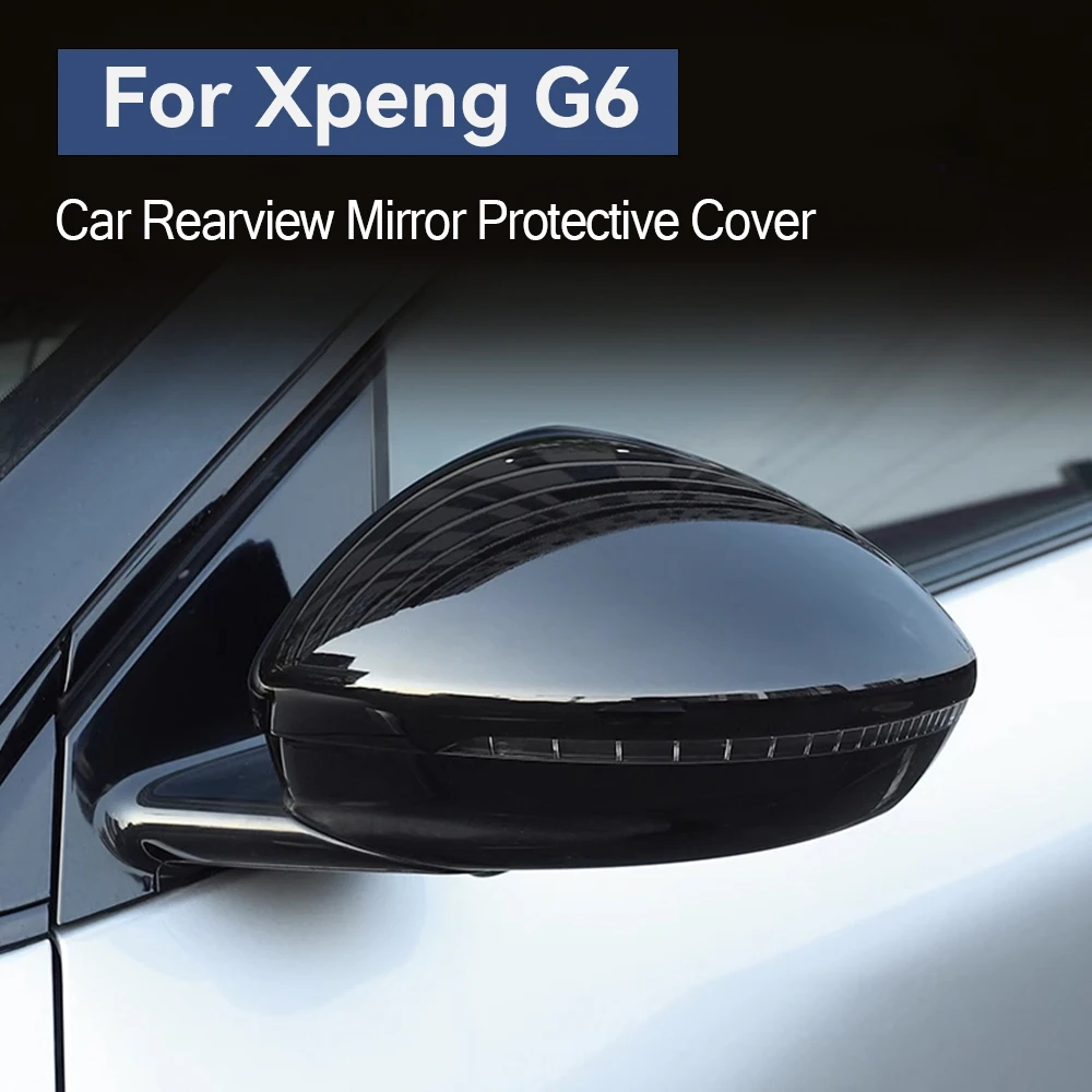 Для Xpeng G6 Xiaopeng 2023 2024 крышка бокового зеркала заднего вида автомобиля рамка