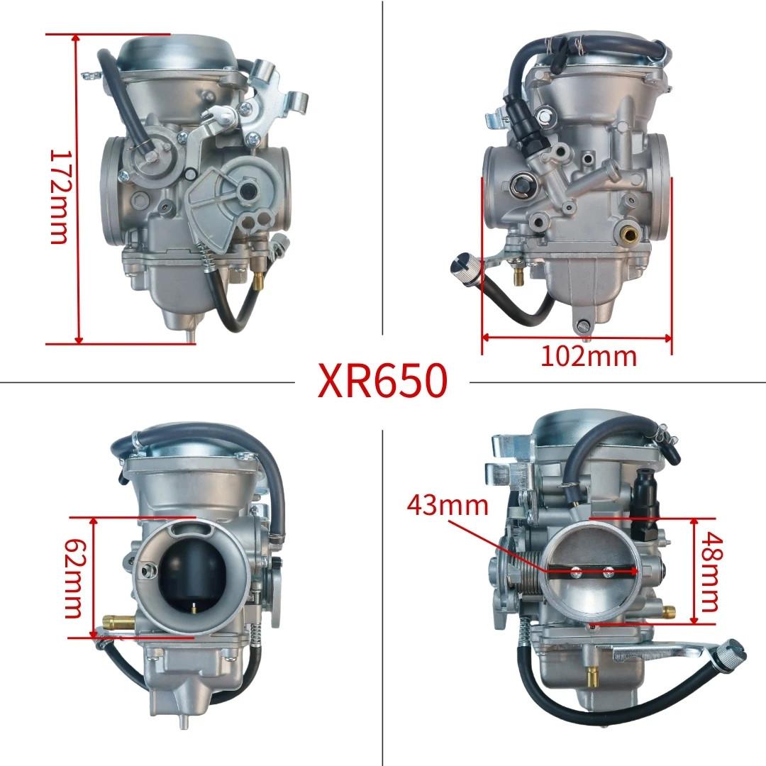 Фото Высокопроизводительный карбюратор 16100-MY6-772 для мотоциклов Honda XR 650L XR650 L 1993-2009, 2012 годов выпуска! №1