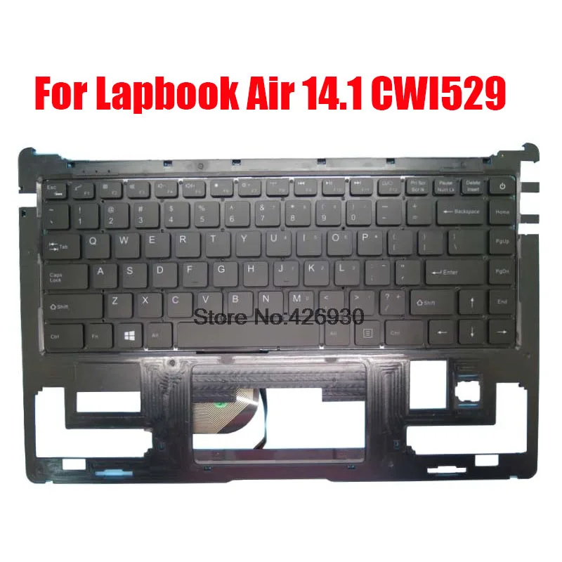 

Backlit US Laptop Keyboard For Chuwi For Lapbook Air 14.1 CWI529 YXT-NB93-59 MB3008002 English Black Plastic shell new