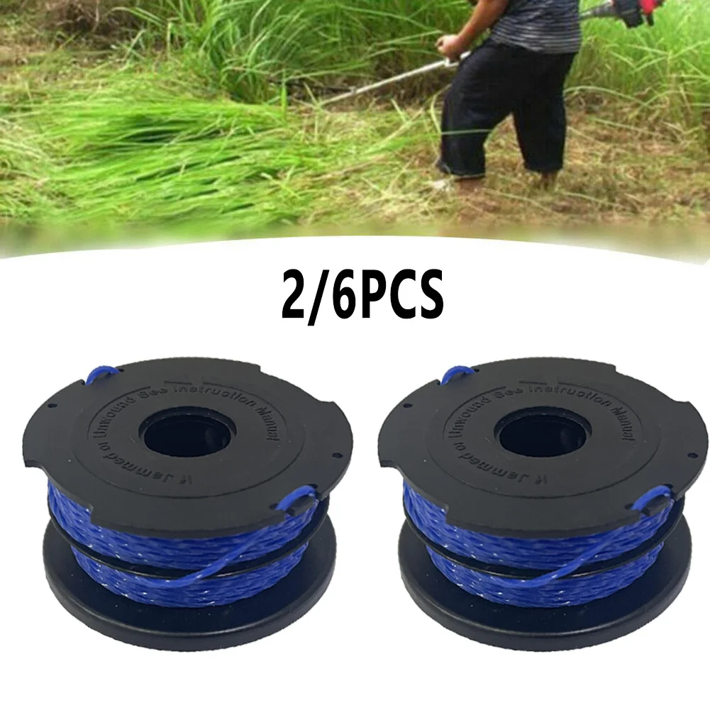 

2/6 шт., шпули для триммера Black & Decker