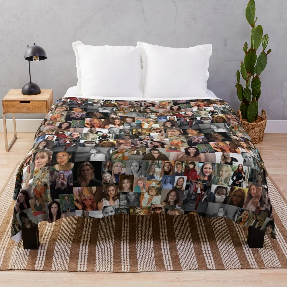 

Elizabeth Olsen Throw Blanket heavy blanket fleece bkanket