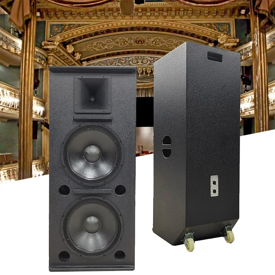 Двойные 15-дюймовые полнодиапазонные динамики Macrosang YN-25 двойной 15-дюймовый