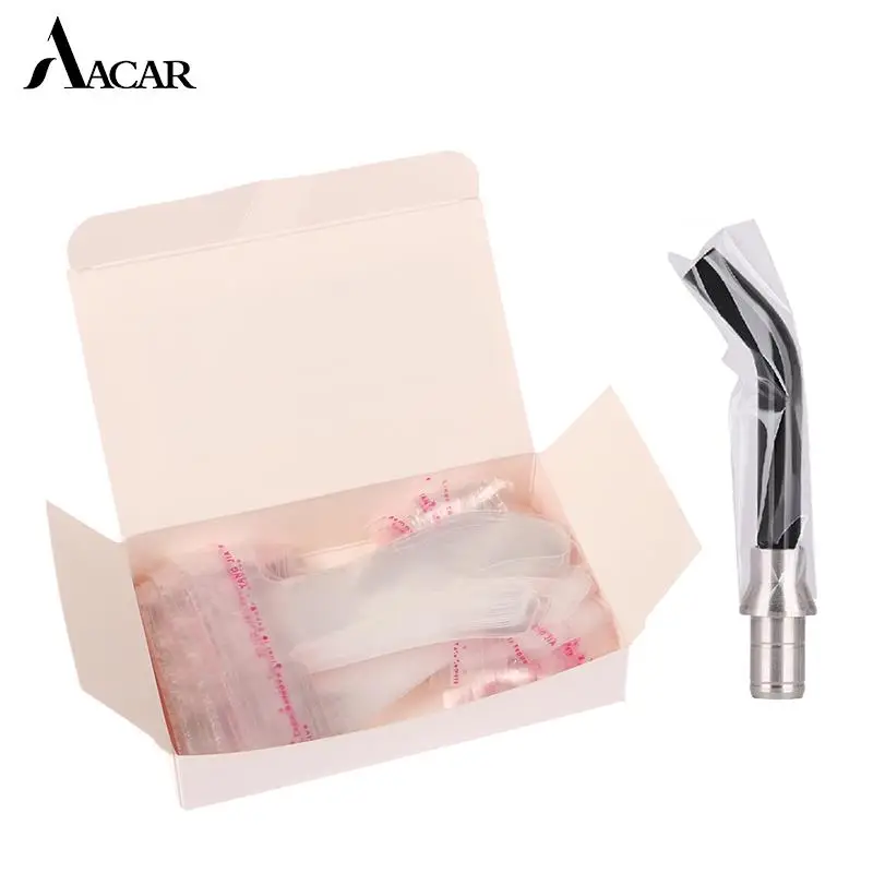

200Pcs/Box Disposable Light Guide Rod Protective Film Dental Light Curing Head Plastic Covers