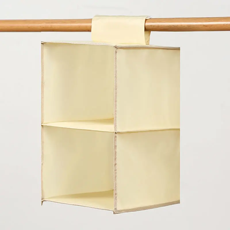 

Multilayer Storage Hanging Bag Oxford Cloth Underwear Sock Bath Towel Hanging Bag Home Coat Hanger Finishing Hanging Bag