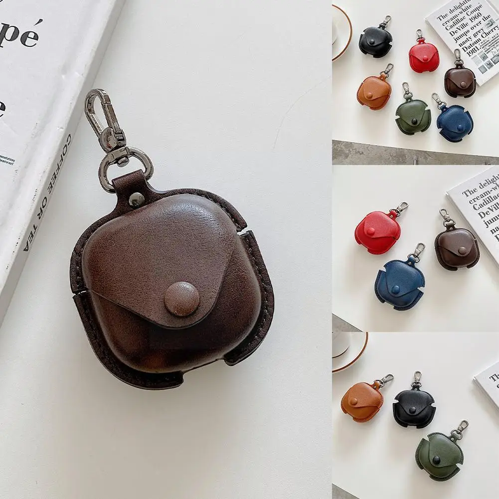 

Противоударные наушники матовая кожа Pu Роскошный чехол для Buds 2 Live Pro M2f1