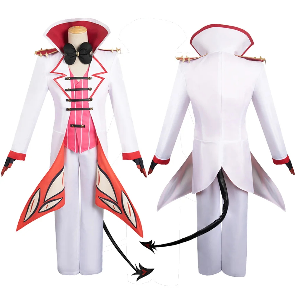 Люцифер Косплей Шляпа Парики Битва Хэллоуин Костюмы Аниме Мультфильм Отель