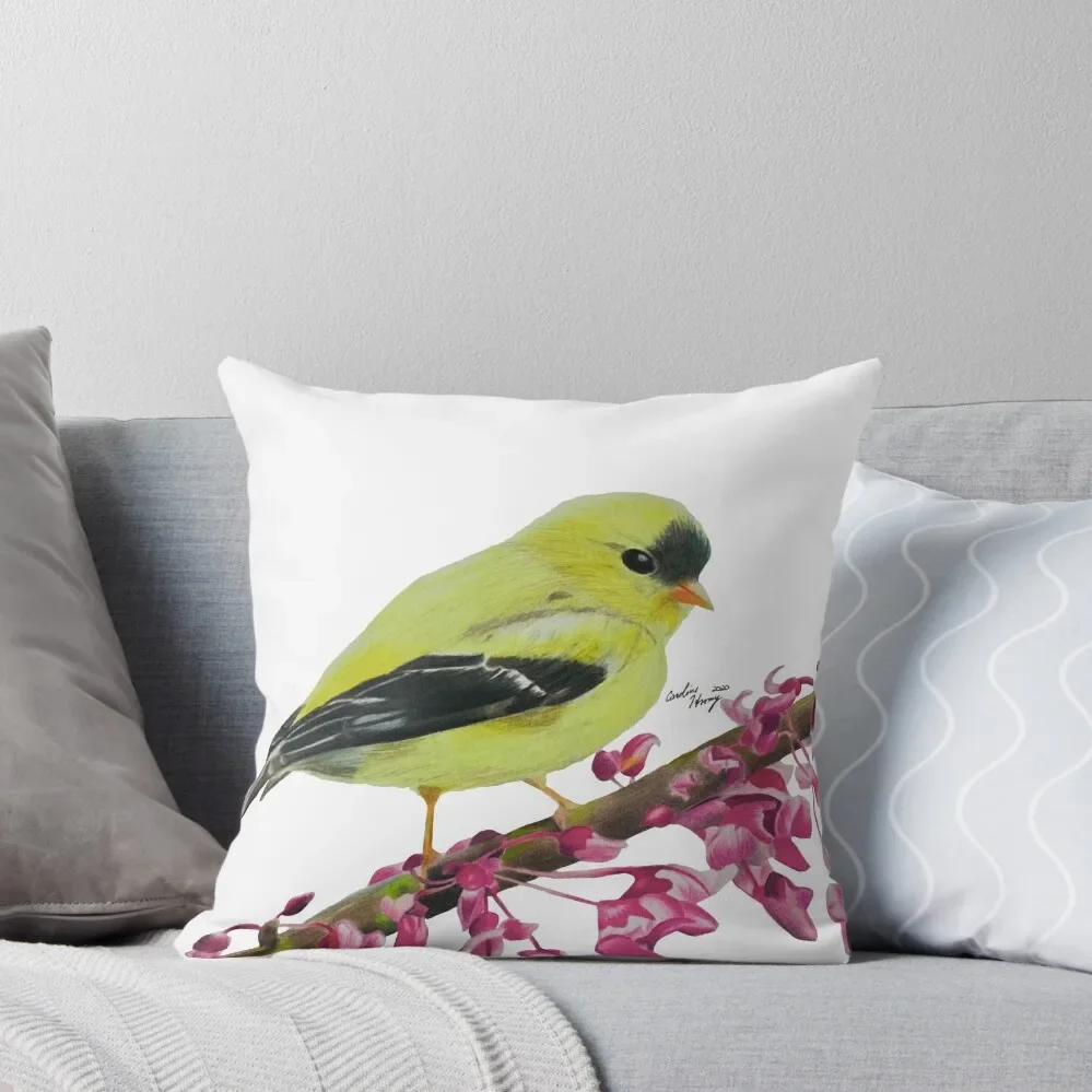 Американская золотистая декоративная подушка Рождественская Наволочка