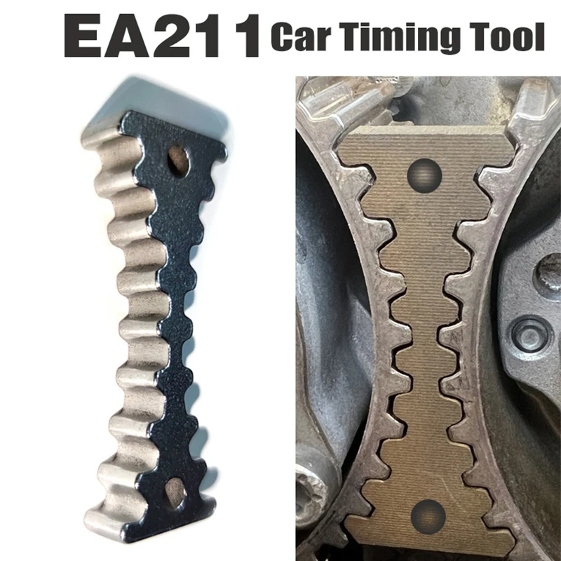 

EA211 Car Timing Tool Alloy Steel Handheld Timing Kit Belt pulley Fastening Tools Suitable Compatible With Audi Skoda 1.4T/1.4/1