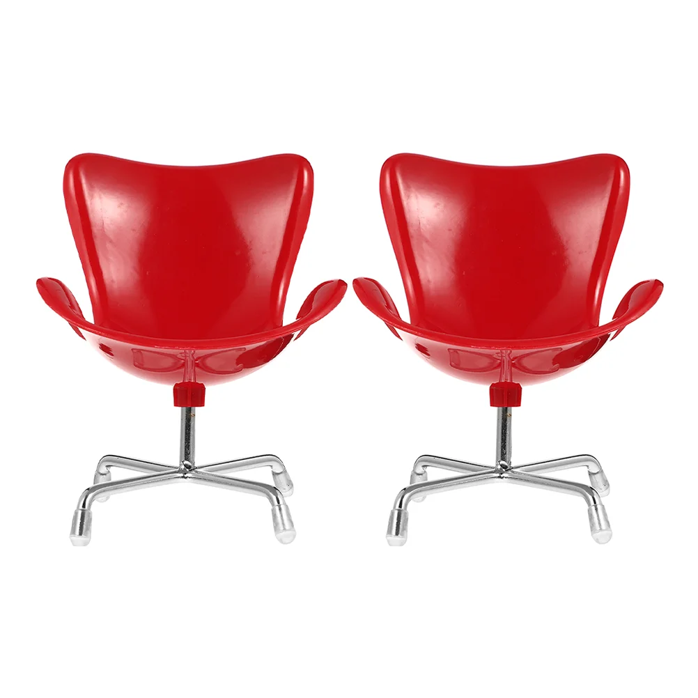 

Chair Miniature Mini Chairs Furniture House Armchair Model 6 Accessories Sofa Tiny Diy Plastic Office Rocking Egg Baby Dining