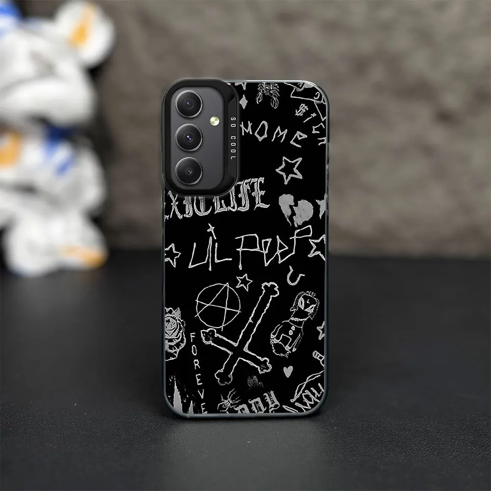 Чехол для телефона Rapper Lil Peep Hell Boy iPhone 12 11 13 14 15 16 Max Pro Plus Laser Cover