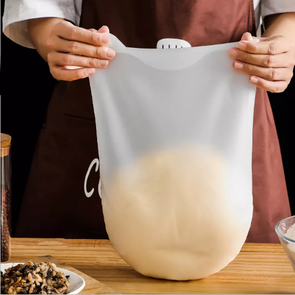 

Silicone Kneading Dough Bags Flour Mixer Bag Reusable Baking Pastry Tools Versatile Dough Fermentation for Bread Pizza Kitchen
