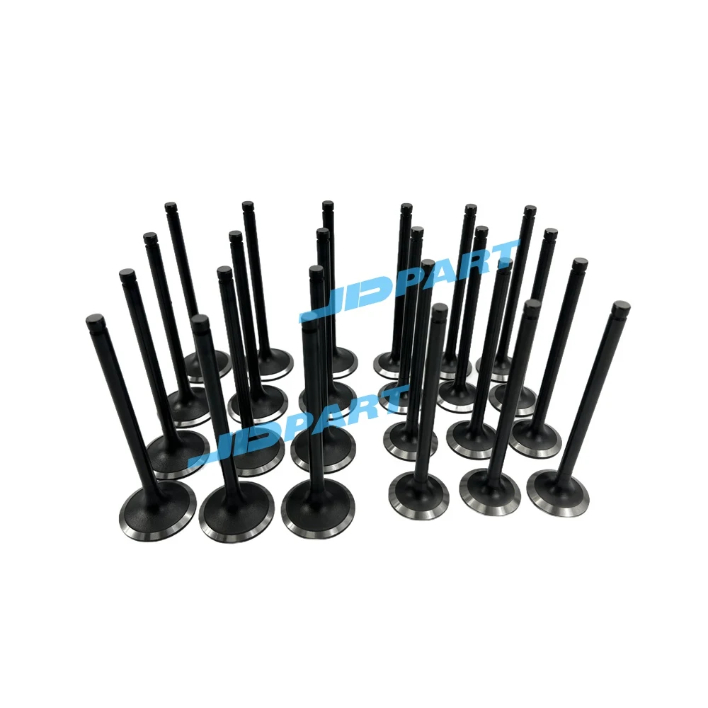 Высококачественный впускной и выпускной клапан 24 шт. C6.4 для дизельных двигателей
