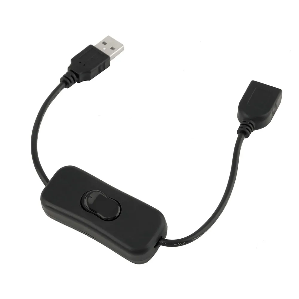 

Удлинительный кабель USB с переключателем ВКЛ./ВЫКЛ., кабель питания для Arduino Raspberry, товары для дома и офиса, аксессуары, инструменты