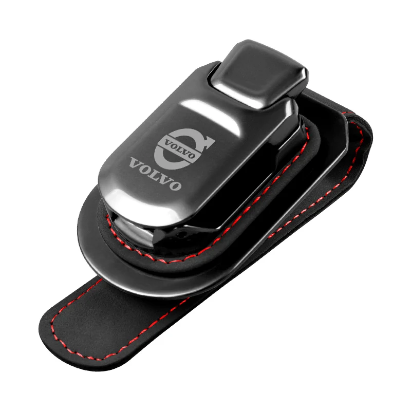 Автомобильный держатель для очков зажим хранения Volvo XC60 V50 V40 XC90 S60 S40 S80l V90 V60 EX90 S90