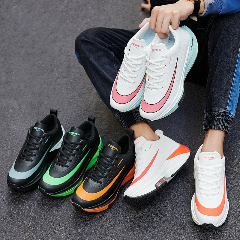 Men Women Sport Running Marathon Shoes Summer Breathable Walking Jogging Sneakers Big Size 36-46 Outdoor Athletic Gy Trainers