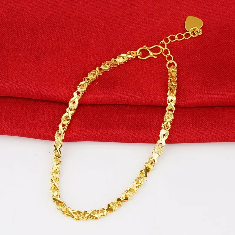 [Модная горячая распродажа] Женский браслет с четырьмя листами клевера корейские