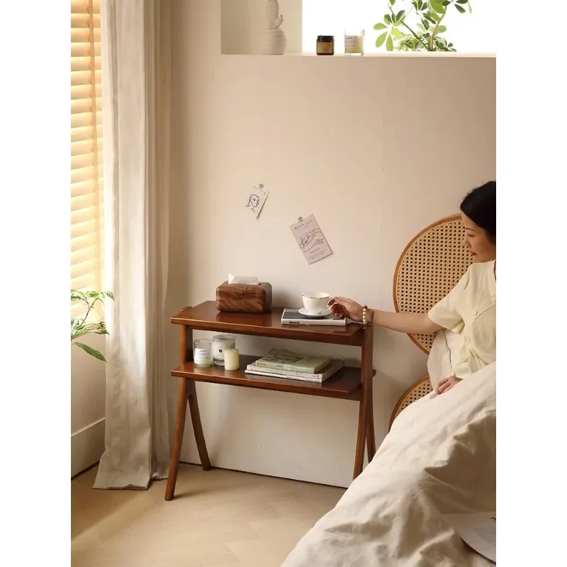 Средневековый диван из цельного дерева для гостиной небольшой край несколько