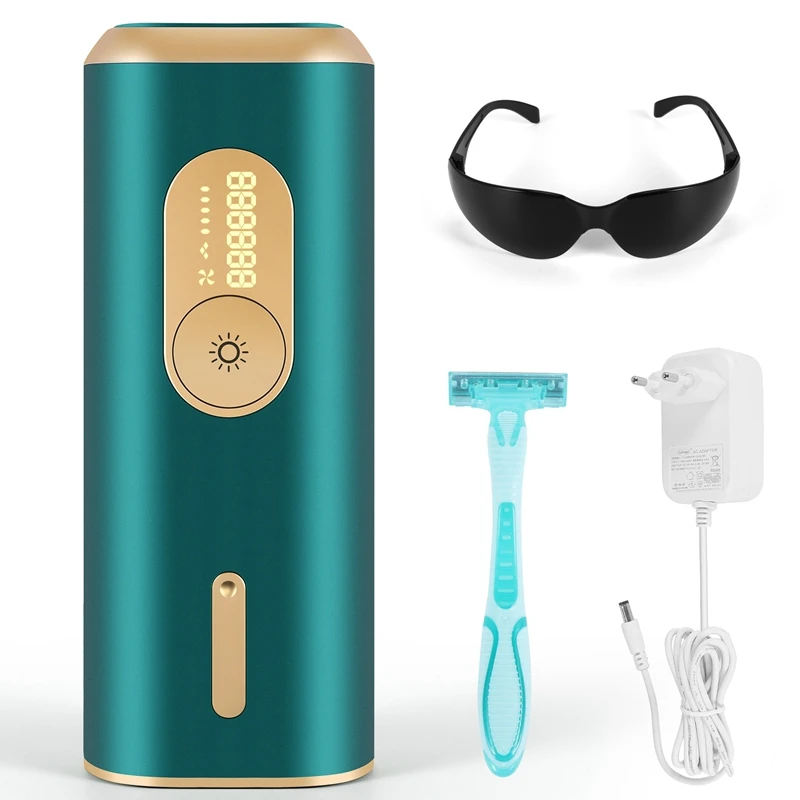 

Лазерный эпилятор MYWIN, безболезненный домашний IPL-Эпилятор с сапфировым стеклом для женского бикини, тела, нижнего белья, вилка европейского стандарта, 1 комплект