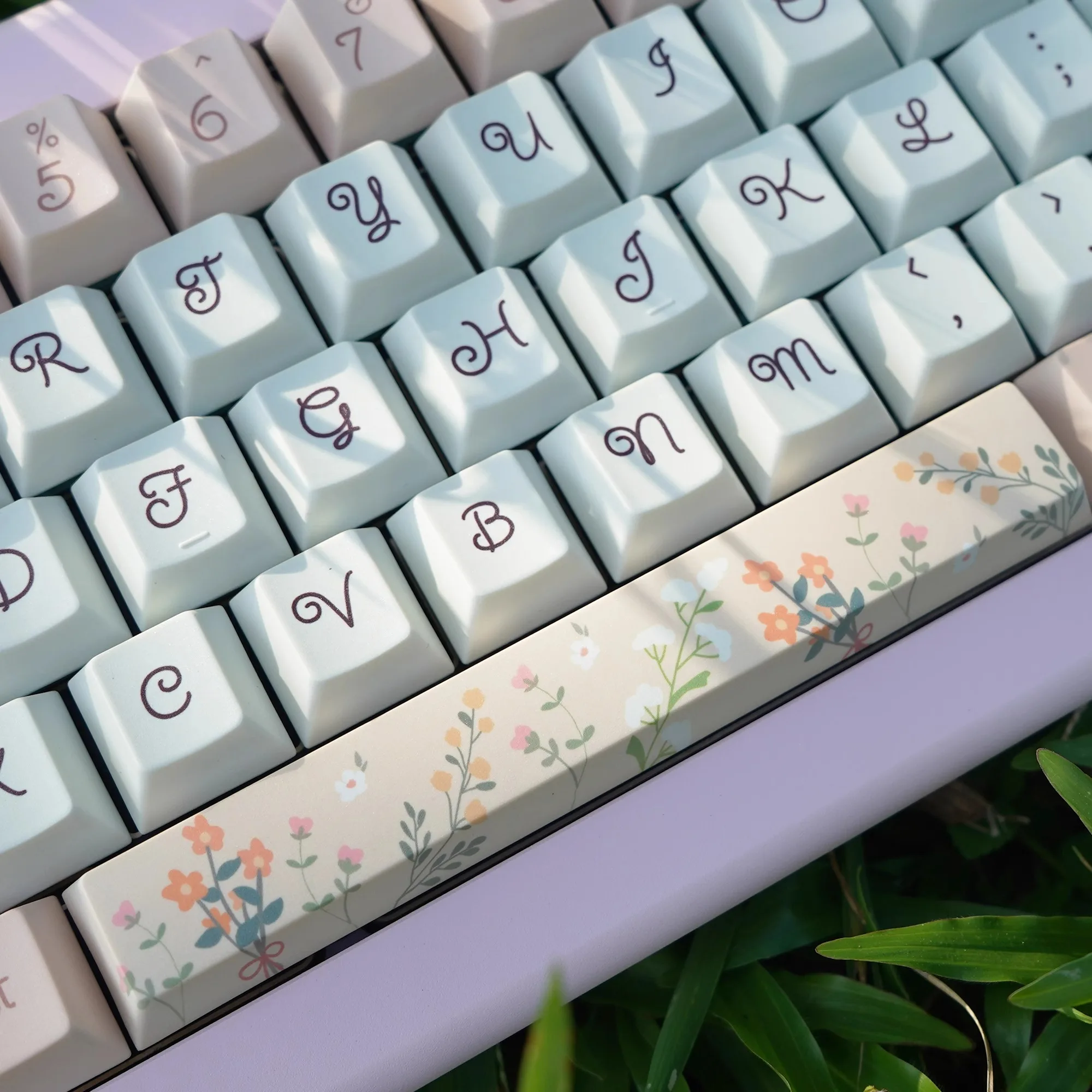 Оригинальные колпачки для клавиш с цветочной тематикой Cherry Height милый ветер
