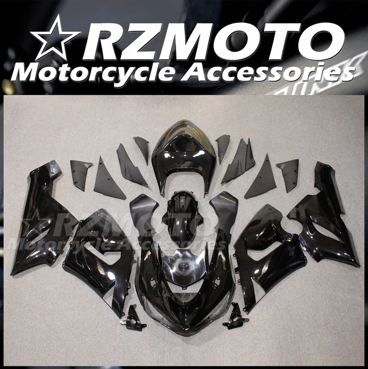 

Новый комплект обтекателей для цельного мотоцикла ABS, подходит для Kawasaki Ninja ZX-6R ZX6R 636 2005 2006 05 06, черный комплект кузова