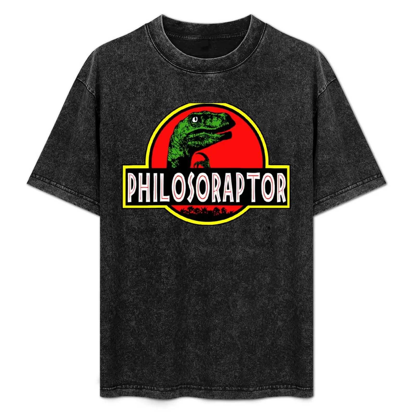 Забавная футболка Philosoraptor Meme велоцираптор Динозавр Футболка Аниме футболки