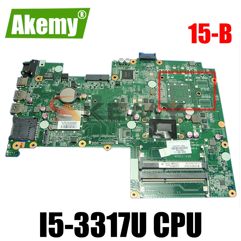

Материнская плата для ноутбука HP Pavilion Sleekbook 15-B DA0U36MB6D0 Series 15T-B000