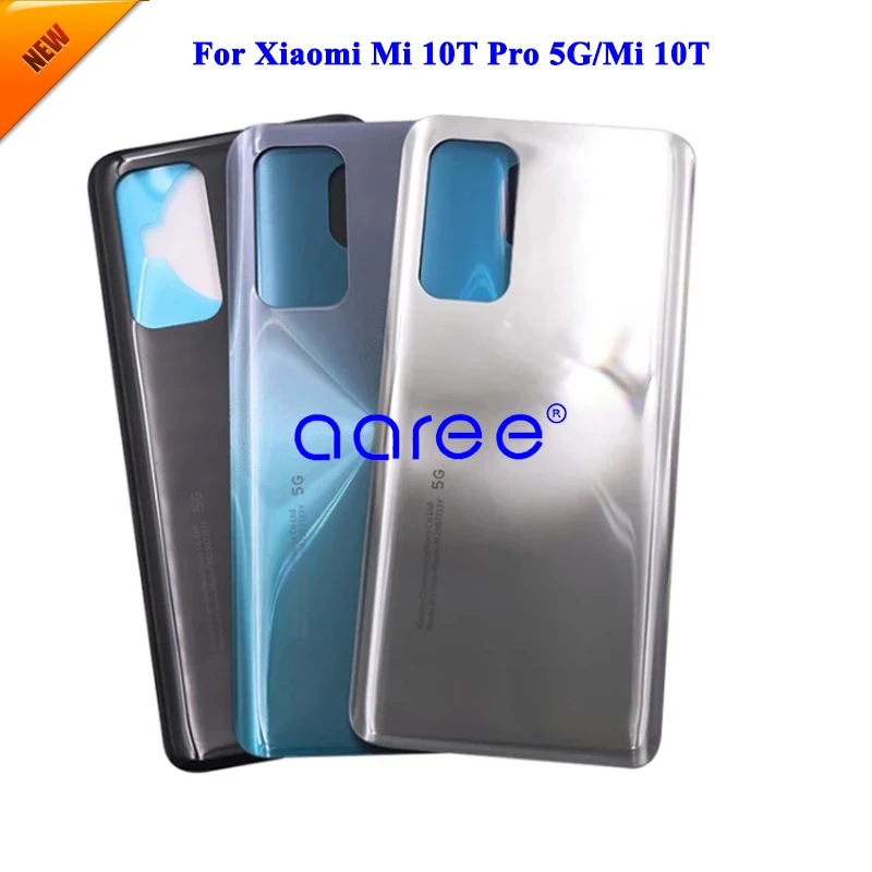 Крышка аккумуляторного отсека Xiaomi Mi 10T Pro Пластиковый материал совместимый с