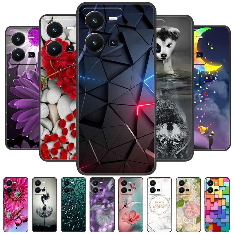 Противоударный чехол для vivo Y35 2022 дюйма из мягкого ТПУ 4G