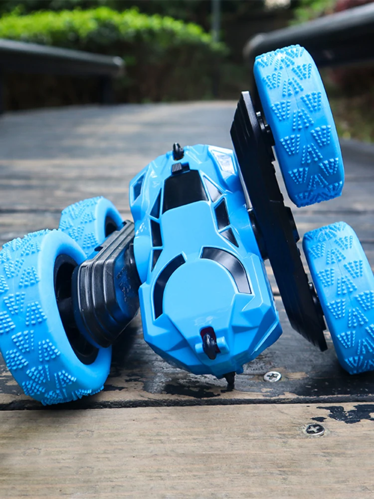 

2.4G Children's Remote Control Car Toy Car Double-Sided Car Stunt Car Drift Dumptruck Car Charging Remote-Controlled Toy Car