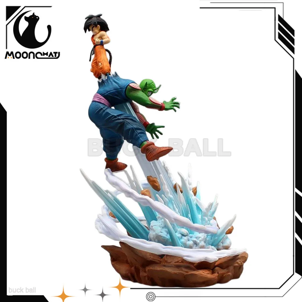 

20cm Dragon Ball Anime Figures DBZ Piccolo vs Son Goku PVC Figurine GK Statue Collectible Model Decoration Ornaments Toys Gift