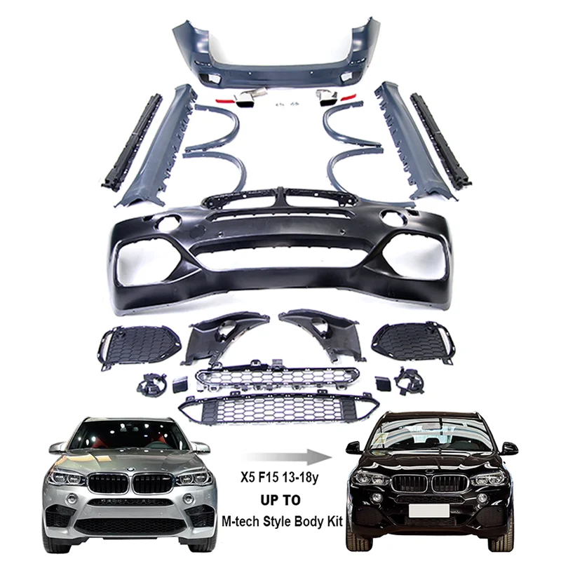 Комплект для Bmw X5 F15 обновление до Mt Стильные комплекты кузова 13-18 лет передний