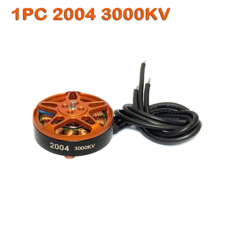 Фото Двигатель sin escobillas yodo 2004, 1750KV, 3000KV, совместимый с мелицей, с 3,5-5 пульсадами для зубочисток и largo dojrzały RC FPV, дрон №3