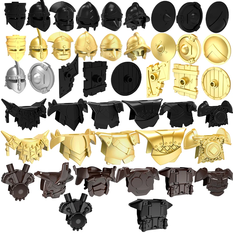 

Medieval War Sparta Soldier Figure Armor Shield Helmet Accessory Model Kids Toys Blocks Gift Boys Girls 2023 Moc Ww2 Juguetes