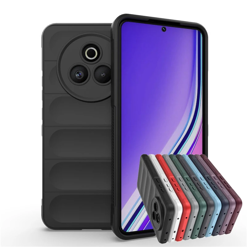 Фото Чехол для Realme P3 Pro для OPPO Realme P2 P3 Pro 5G, противоударный резиновый силиконовый защитный бампер для Realme P3 №1