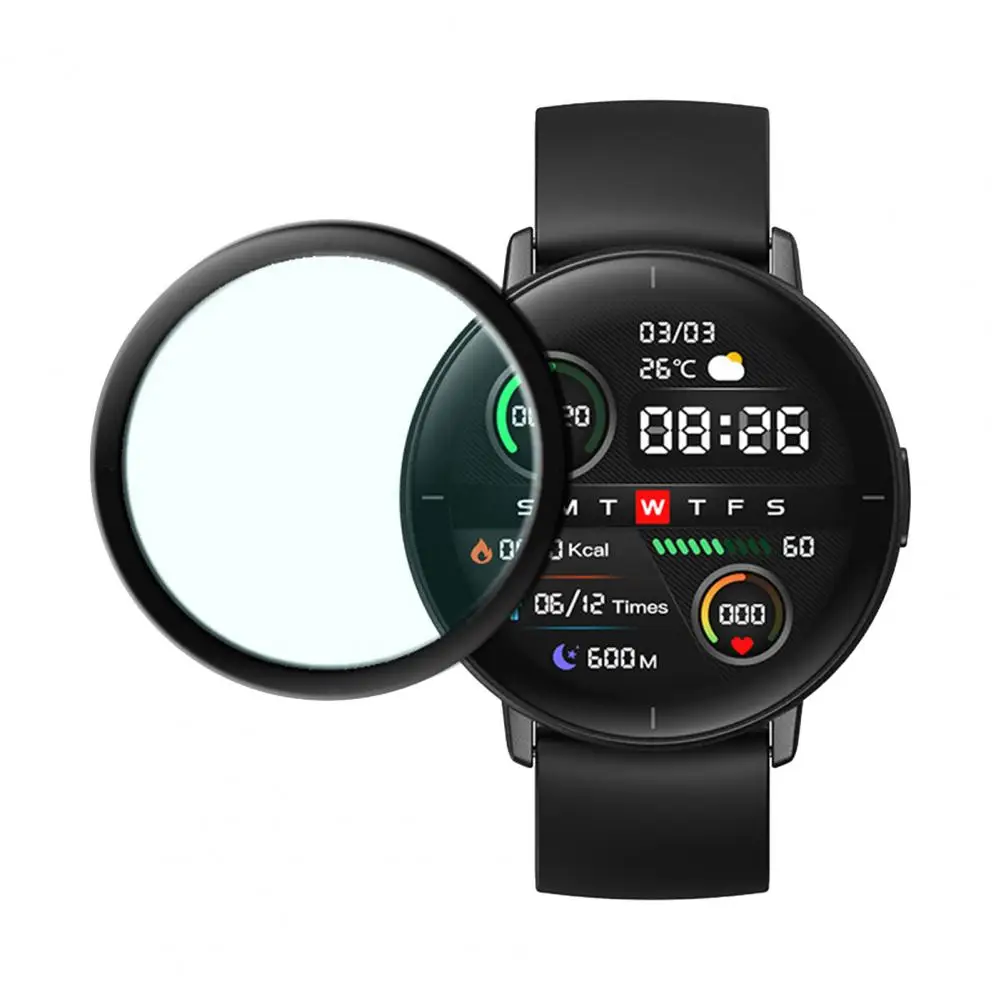 Watch Screen Protector Full Coverage Scratch Resistant Clear 3D Curved Composite Smatch Protective Film for Mibro-Lite | Электроника