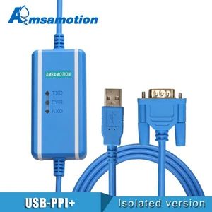 Suitable for Siemens Programming Cable S7-200PLC Communication Download Cable Data line USB-PPI+