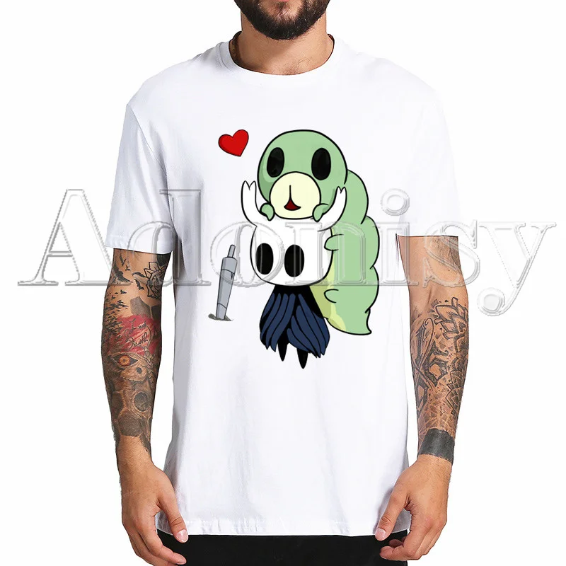 

Hollow Knight Summer New 90 's Short Sleeve Print Clothing Men's T-Shirt Harajuku Graphic Clothing