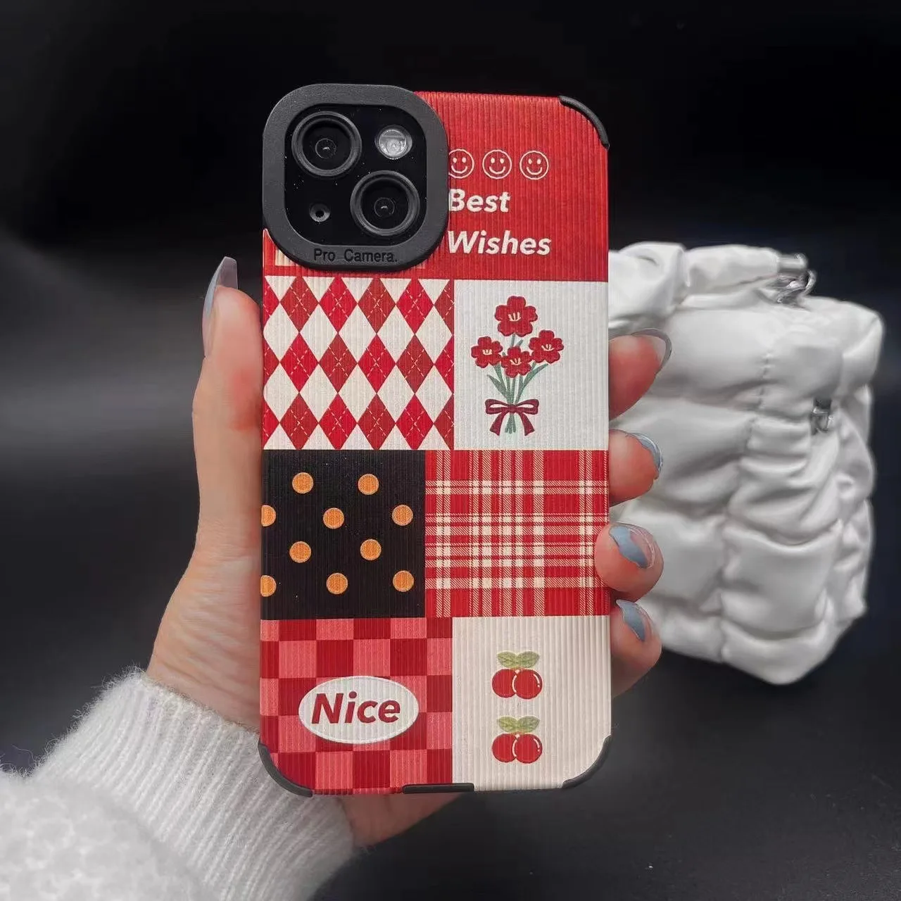 

SEIRASSIM Flowers cartoon bear leopard phone case for iphone 13 pro max 11 13 mini 14 plus back cover for iphone xr xs x 7 8 p 6