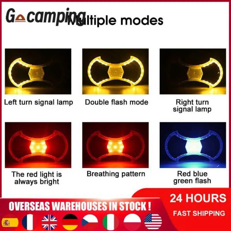 

Led Turn Light Usb Charging Waterproof Warning Lights Abs Cycling Supplies Signal Lamp High Brightness Bicycle Taillights 120g