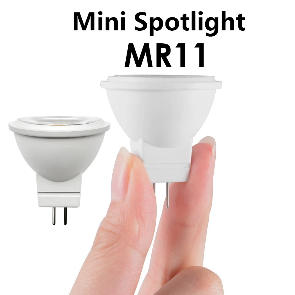 4-20 шт. Светодиодный Mini COB Spotlight MR11 GU4 12 В 3 Вт светильник, теплый белый свет, подходит для замены кухонных светильников 20 Вт 50 Вт, галоген