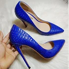 Женские туфли на высоком каблуке-шпильке, с острым носком