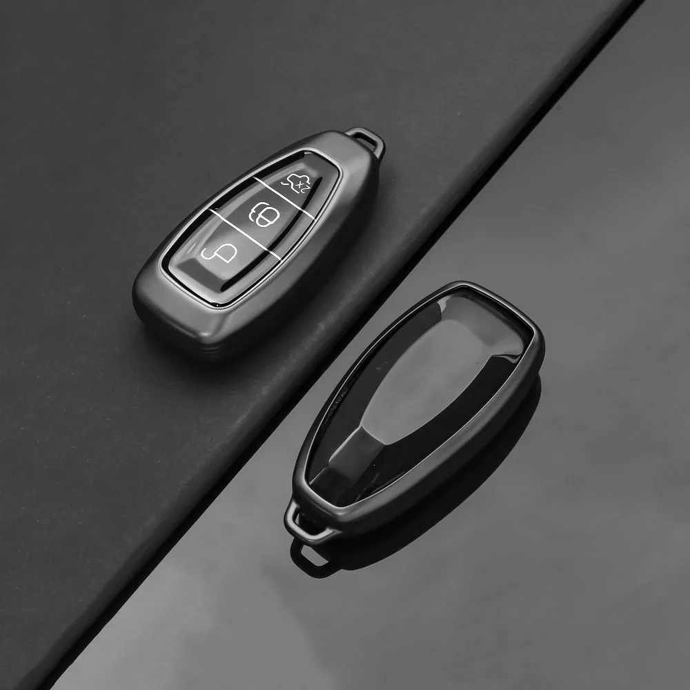 Фото Чехол из ТПУ для автомобильного дистанционного ключа, брелок для Ford Focus 3 4 ST Fiesta Fusion Kuga Ecosport Mondeo MK3 MK4, защитные аксессуары №4