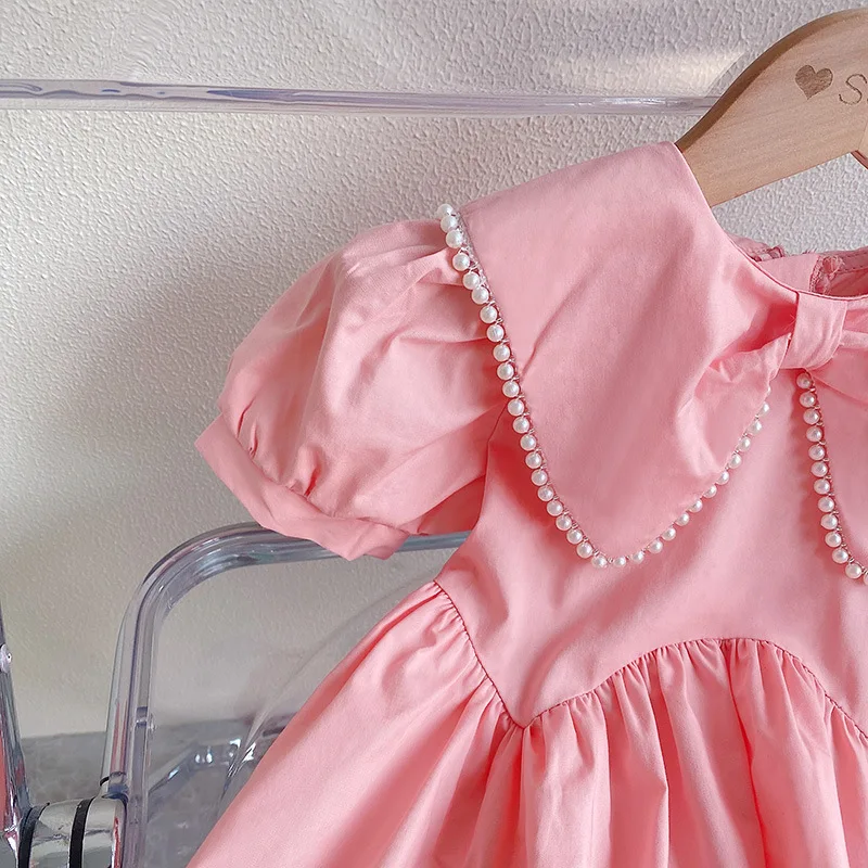 Милое платье принцессы для девочек Новинка лета 2023 Модное детское в Корейском