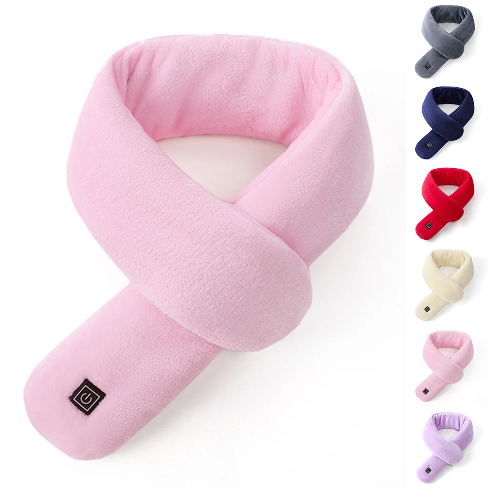 1x мужской и женский зимний шарф с умной зарядкой подогревом универсальный защита