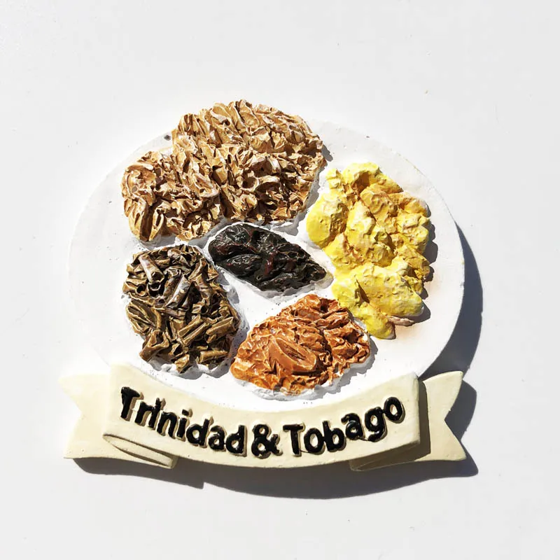 

Trinidad and Tobago Travelling Fridge Magnets Creative Tourism Souvenirs Fridge Magnetic Stickers Wedding Gifts Home Decor