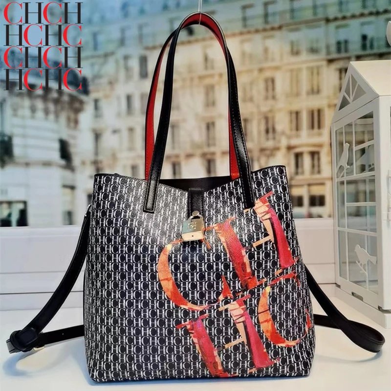 

Infinite Charm Ladies CHCH HCHC Bucket Bag 2022 New Luxury Brand Famous Designer Fashion Ladies Large-capacity Handbag
