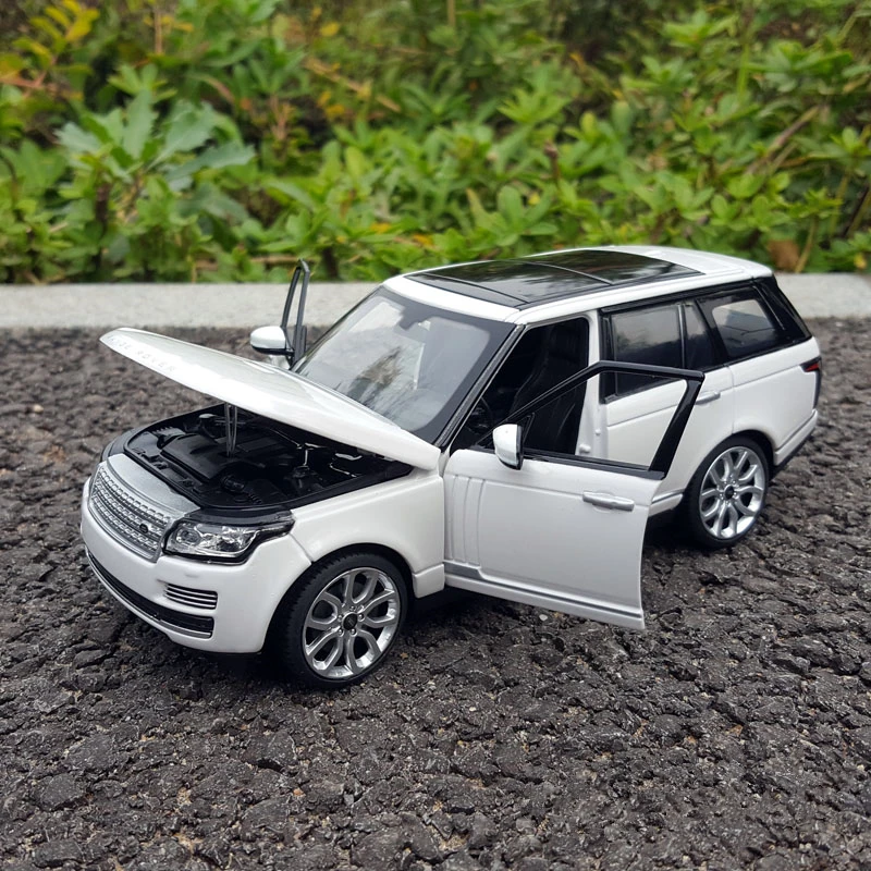 

Модель внедорожника Land Rover в масштабе 1:24 из сплава, литая металлическая игрушка, модель внедорожника, имитация коллекции, подарок для детей