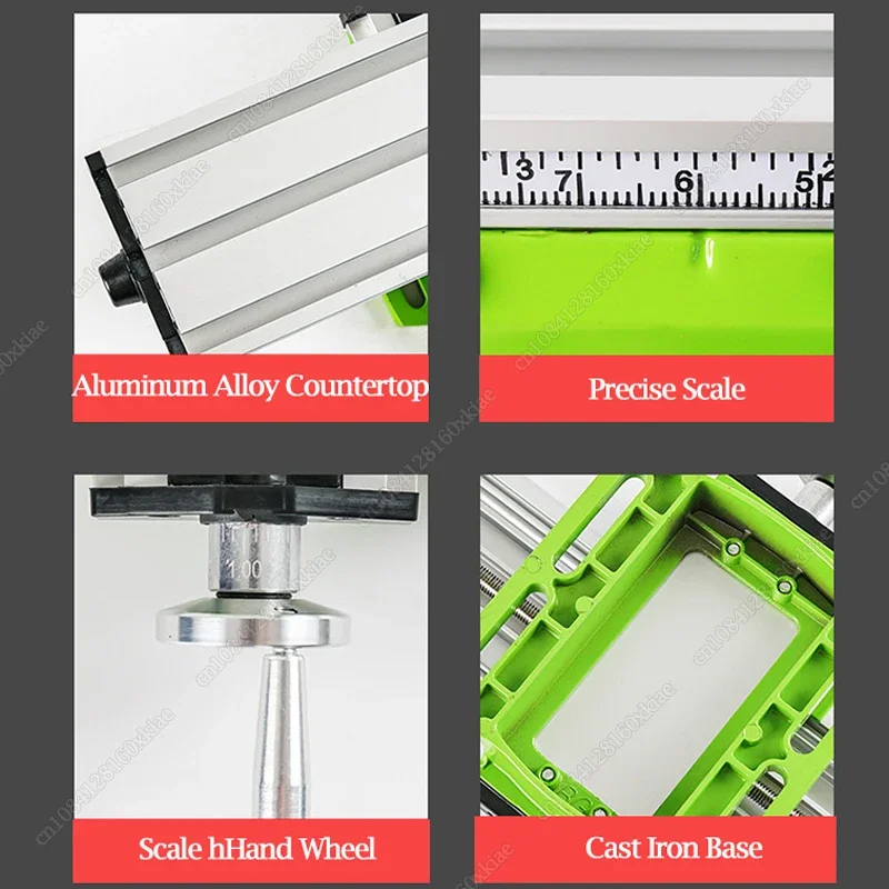 Рабочий стол Фрезерный станок раздвижной Тиски Регулировка приспособлений с