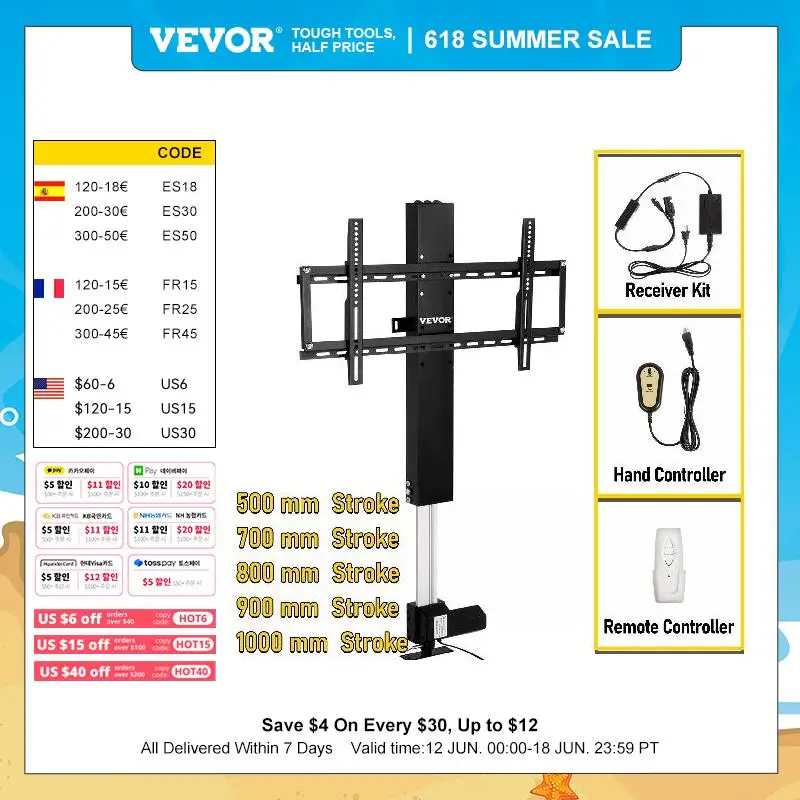 Lifter Cabinet Tv Mount Bracket