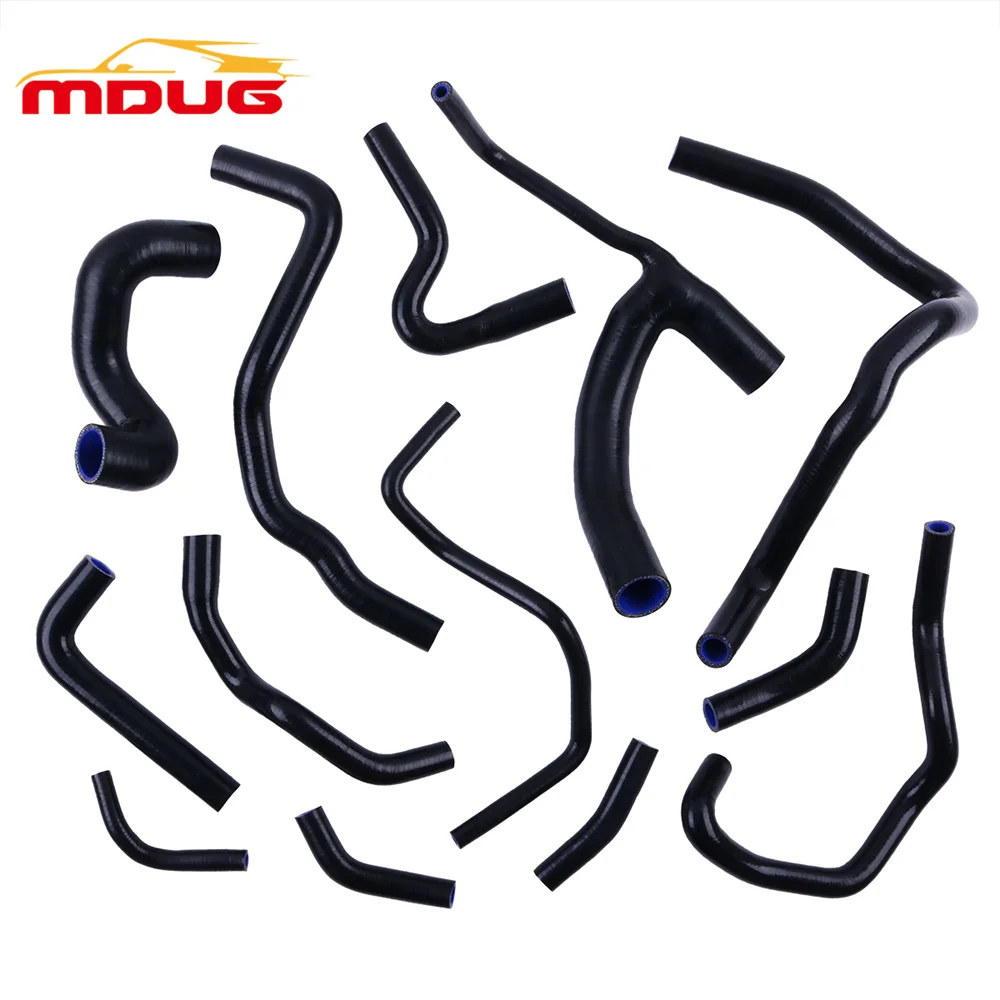 Подходит для Audi S4 B5/A6 Quattro 2.7 TT C5/Turbo V6 1997-2004 Силиконовый шланг охлаждающей жидкости